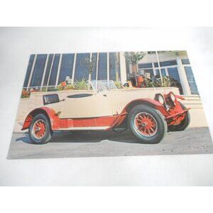 Vintage 1960s Postcard 1918  Packard Sport Roadster Antique Car Harrisburg PA